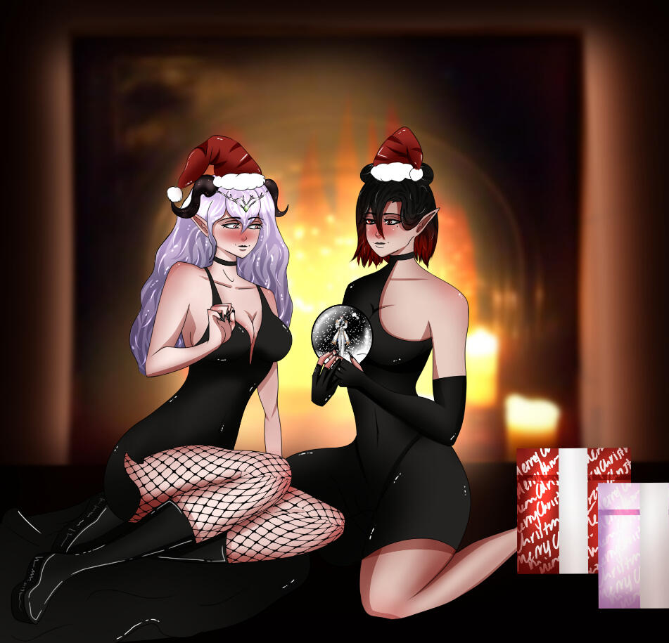 Seren and Selene Christmas 2023